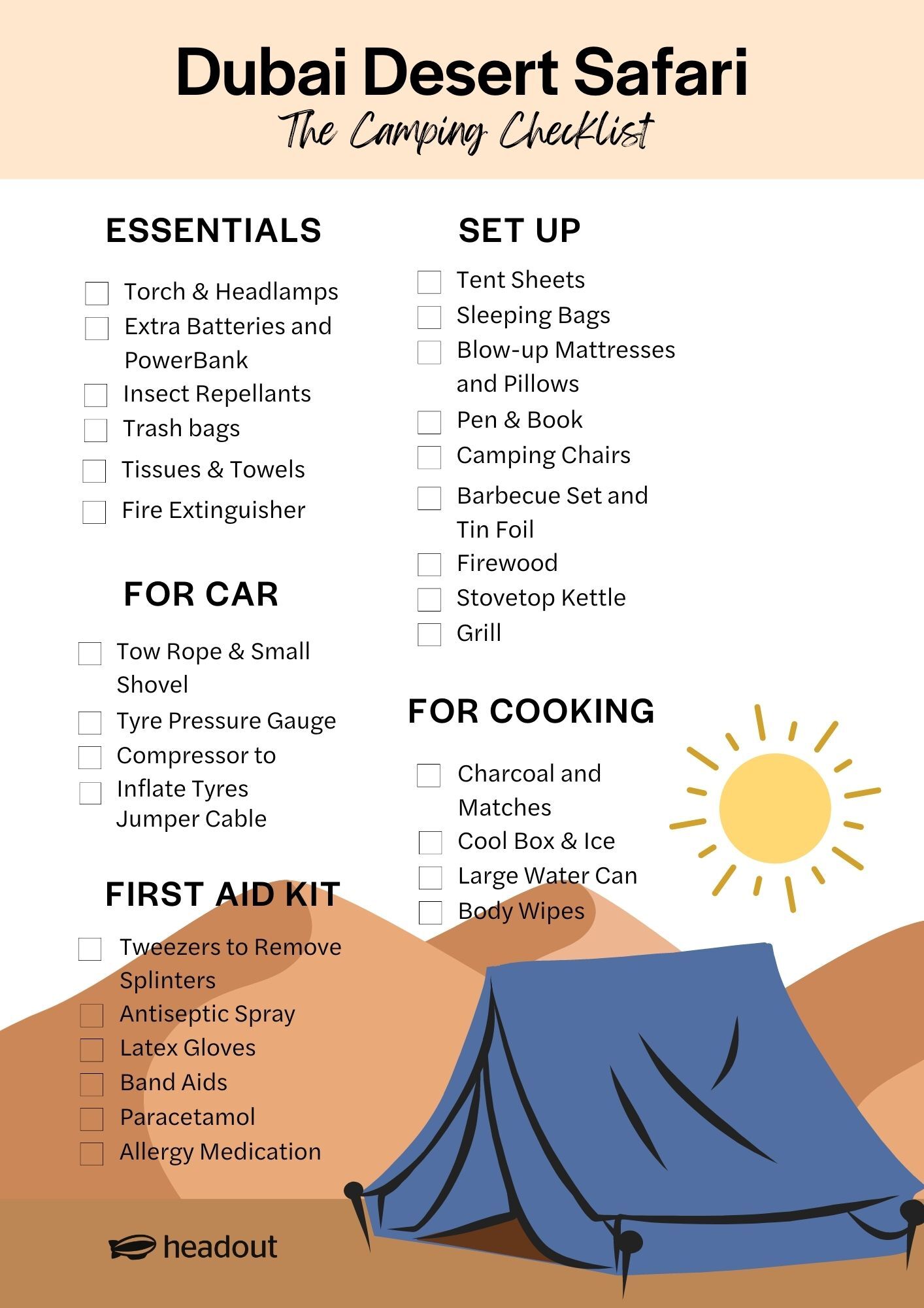 Top Places to Pitch Your Overnight Camping Tent in Dubai!